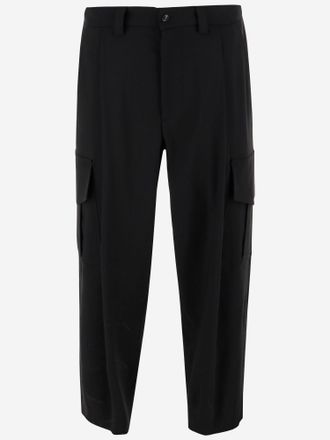 Giorgio Armani Wool Cargo Hosen