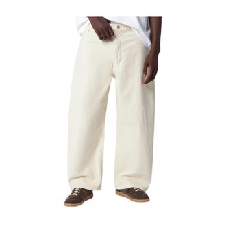 STUDIO NICHOLSON Paolo Volume Pant - Heren - Broeken - Wit - Maat: M Katoen