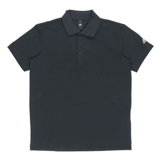 adidas M MH BSC Sports Solid Color Short Sleeve Black FM5418