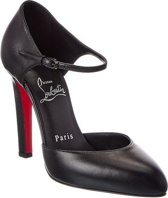 Christian Louboutin Fanny Demie100 Leather Pump