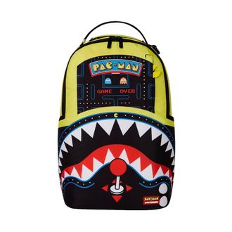 Sprayground Backpacks, female, Multicolor, Size: ONE SIZE Big Backpack Shark PAC MAN b7580