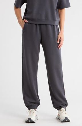 Faith Connexion Scuba Logo Ritual Joggers in Ebony/Shadow Black at Nordstrom Rack, Size X-Small