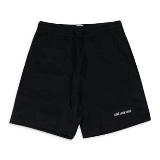 Aim&eacute; Leon Dore Black Logo Gym Short