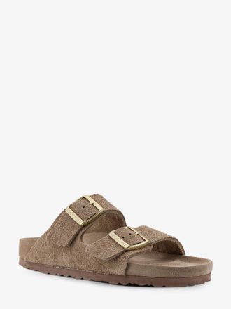 Birkenstock Womens Arizona Suede Sandals Grey