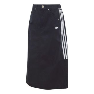 adidas (WMNS) adidas Parachute Skirt Asia SIzing Black LE8298