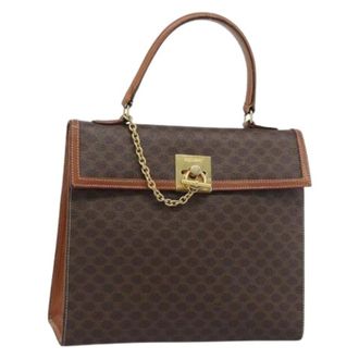 Celine Pre-owned Handbags, female, Brown, Size: ONE SIZE Pre-owned Vintage Hand Bag