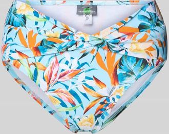 Venice Beach Bikini-Slip im Allover-Look Modell Caru in Hellblau, Gr&ouml;&szlig;e 38