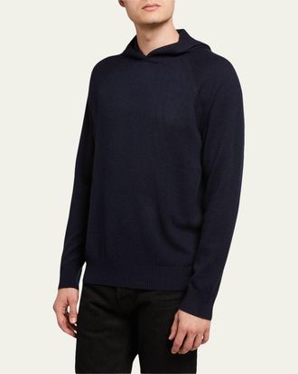Vince Mens Cashmere Pullover Hoodie