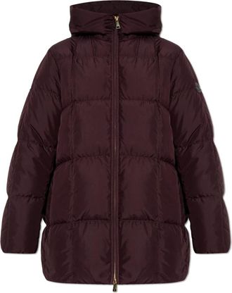 Moncler Darbon Down Jacket - Dames - Gewatteerde jassen - Rood - M - Jassen