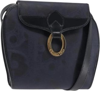 Dior Pre-owned Plastic Schoudertas - Dames - Vintage Schoudertas - Blauw - ONE Size - Leer - Vintage