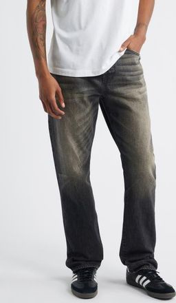 Billionaire Boys Club Mercer Heart Fit Jeans in Quattro Black at Nordstrom, Size 38