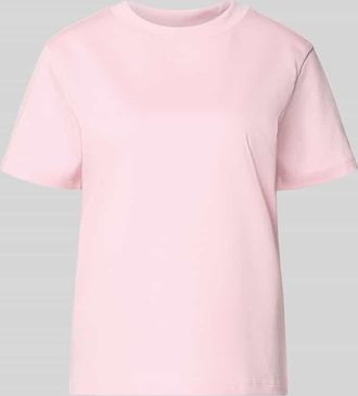 Jake*s Casual T-Shirt mit Rundhalsausschnitt in Rosa, Gr&ouml;&szlig;e XXL