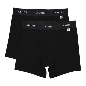 Amiri Calzoncillos de Algod&oacute;n Negros Pack Aw 25 - Underwear - Hombre - Negro - M