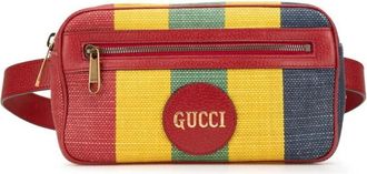 Gucci Pre-owned Belt Bags, female, Multicolor, Size: ONE SIZE Pre-owned Striped Belt Bag