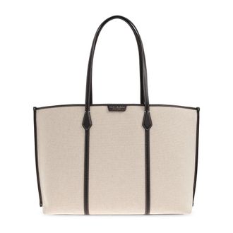 Tory Burch Tory Burch, Tote Bags, female, Beige, Size: ONE SIZE Perry Shopper Bag
