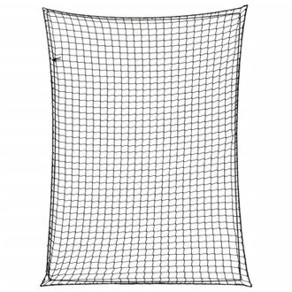 vidaXL Red De Remolque Con Cuerda El&aacute;stica Pp Negro 4x3 M Vidaxl
