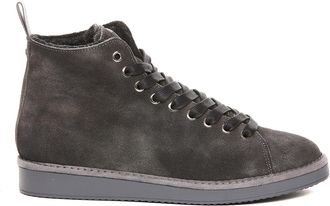 Panchic P01 suede high-top sneakers