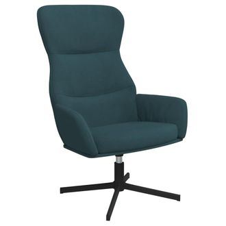 Nova Sill&oacute;n De Relax De Terciopelo Azul Vidaxl