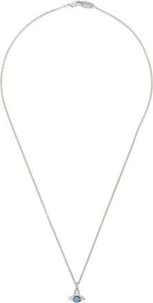 Vivienne Westwood Man. Reina pendant necklace - women - glass/Metal - OS - Silver