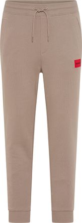 HUGO BOSS Sweathose HUGO Doak, Herren, Gr. XXL, N-Gr, light, pastel braun237, Sweatware, Obermaterial: 100% Baumwolle, unifarben, regular fit lang, Hosen Sweath