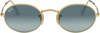 Ray-Ban Rb 3547 Oval Zonnebrillen - unisex - Zonnebrillen - Geel - 51 MM - Accessoires