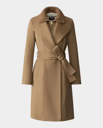 Mackage Norita Wool Belted Coat