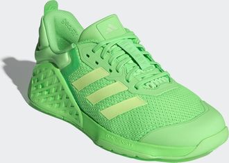 adidas adidas Performance Womens Dropset 3 Training Shoes - Lime Green Textile - Size UK 10.5