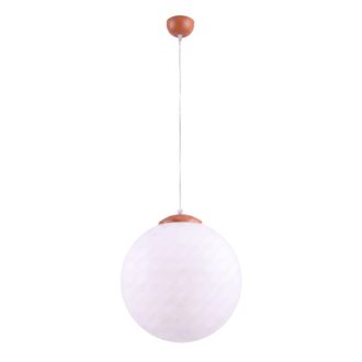 Sollux Lighting L&aacute;mpara colgantes ocre rojo acero/vidrio alt. 130 cm