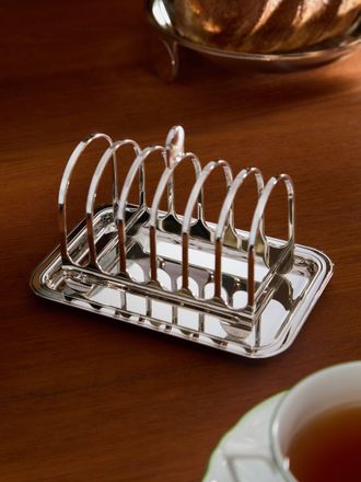 Puiforcat Normandie Silver-Plated Toast Holder
