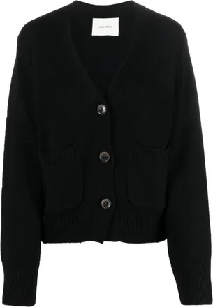 Lisa Yang Black Danni cashmere cardigan