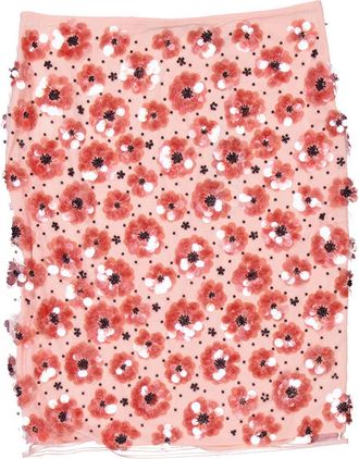 Rotate Ladies Peachskin Flower Sequins Skirt, Brand Size 34 (US SIze 0)