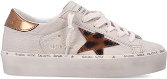 Golden Goose Beige Hi Star Sneakers
