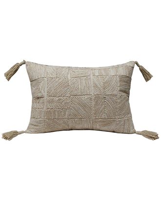 LR Home Lr Home Handmade Geometric Wool-Blend Throw Pillow