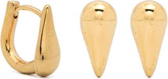 Maria Black Never Say Never earrings (set of three) - women - Gold Plated Sterling Silver - One Size