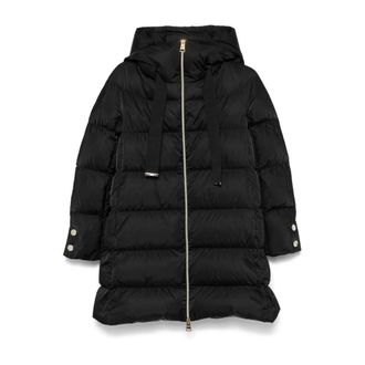 Herno Black Puffer Jacket - female - Herno - Winter Jackets - Black - XL - Jackets