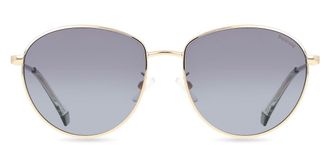 Polaroid PLD 4171/G/S/X Asian Fit Polarized 2F7/WJ Womens Sunglasses Gold Size 57