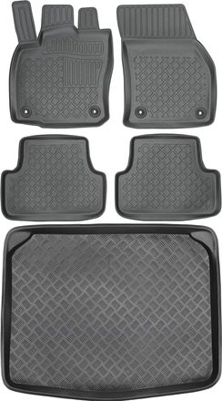 OEM Juego De Alfombrillas Para Coche Y Alfombrilla Para Maletero Del Skoda Karoq Suv A Partir De 2018