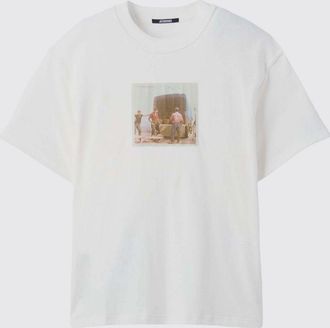 Jacquemus T-shirt girocollo Jacquemus in misto cotone con stampa grafica