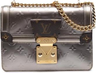 Louis Vuitton Pre-owned Wynwood Schoudertas - Dames - Vintage Schoudertas - Grijs - ONE Size - Leer - Vintage