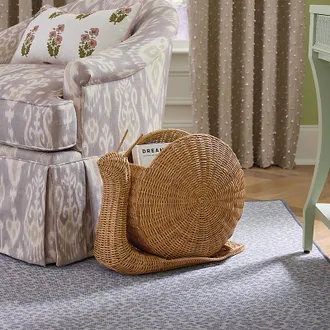 Ballard Designs Shelly Woven Basket - Ballard Designs