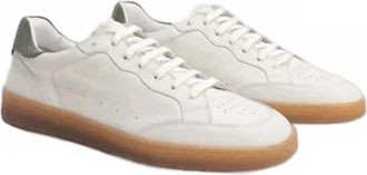 Robert Barakett Mens Rodney Court Sneaker In White