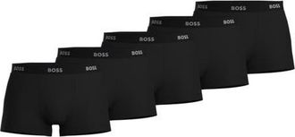 BOSS 5-Pack Authentic Cotton Trunks in Blk at Nordstrom, Size X-Large