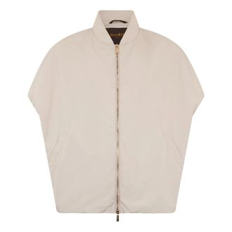 Moorer Oversized Cape - female - Moorer - Waistcoats - Beige - 4XL - Jackets
