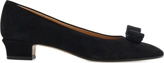 Ferragamo Pumps Vara con tacco largo 30mm - Nero