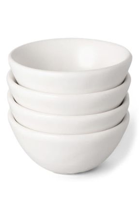 Fable Interiors The Little Set of 4 Bowls in Cloud White at Nordstrom