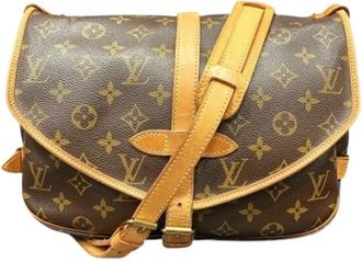 Louis Vuitton Pre-owned Cross Body Bags, female, Brown, Size: ONE SIZE Pre-owned Vintage Shoulder Bag