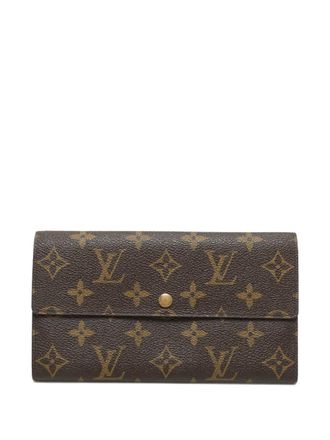 Louis Vuitton 1998 Sarah wallet - Brown