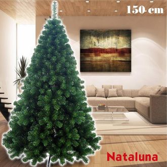 Trade Shop Trade Shop - Albero Di Natale 150cm Super Folto Nataluna Modello Aspen Con Base A Croce