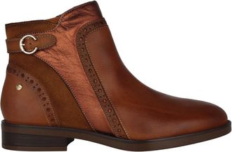 Pikolinos Bruine Dames Enkellaars - Puertollano - Dames - Enkellaarsjes - Bruin - 37 EU - Schoenen