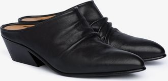 Pedro Garcia black slide hee boot l in leather | Helenka | Fall winter 26 |